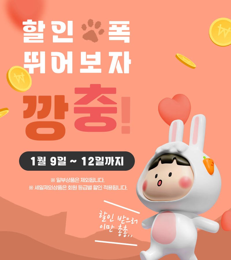 1월 정기 세일