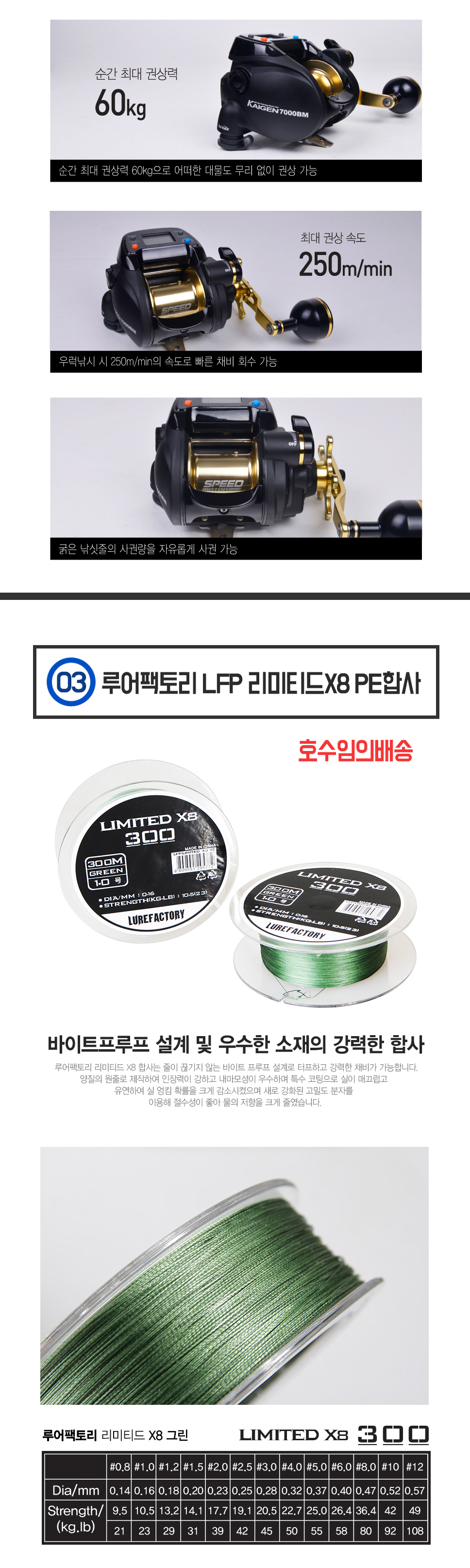 바낙스 심해 대칼치 선상낚시세트 원도권칼치낚시 심해칼치낚시 원도갈치낚시 심해갈치낚시 갈치 칼치