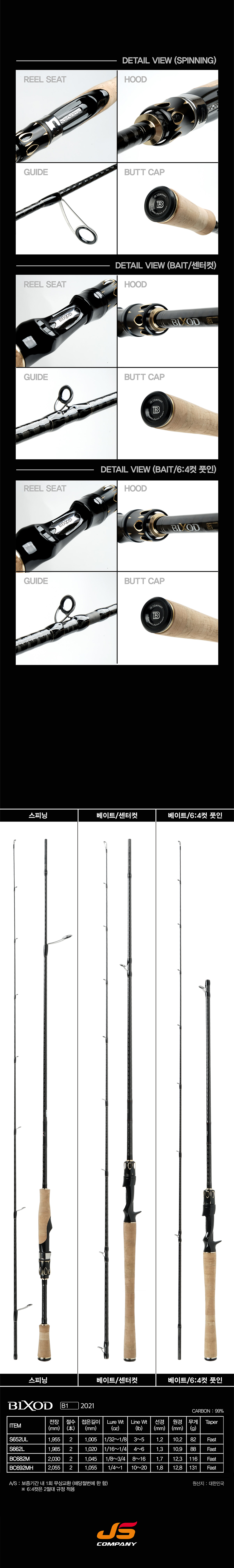 제이에스컴퍼니 빅쏘드 B1 2021