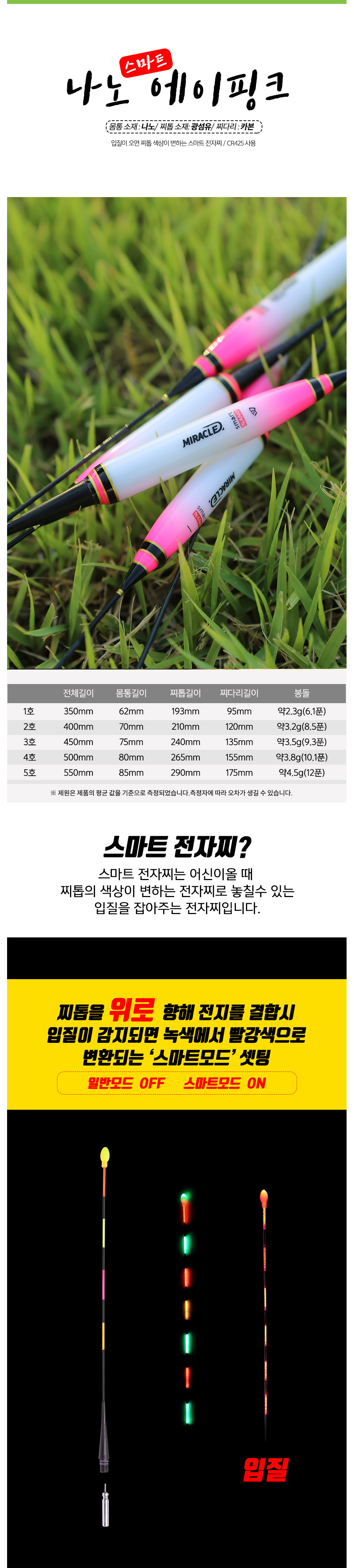 미라클스토리 스마트 에이핑크 나노전자찌