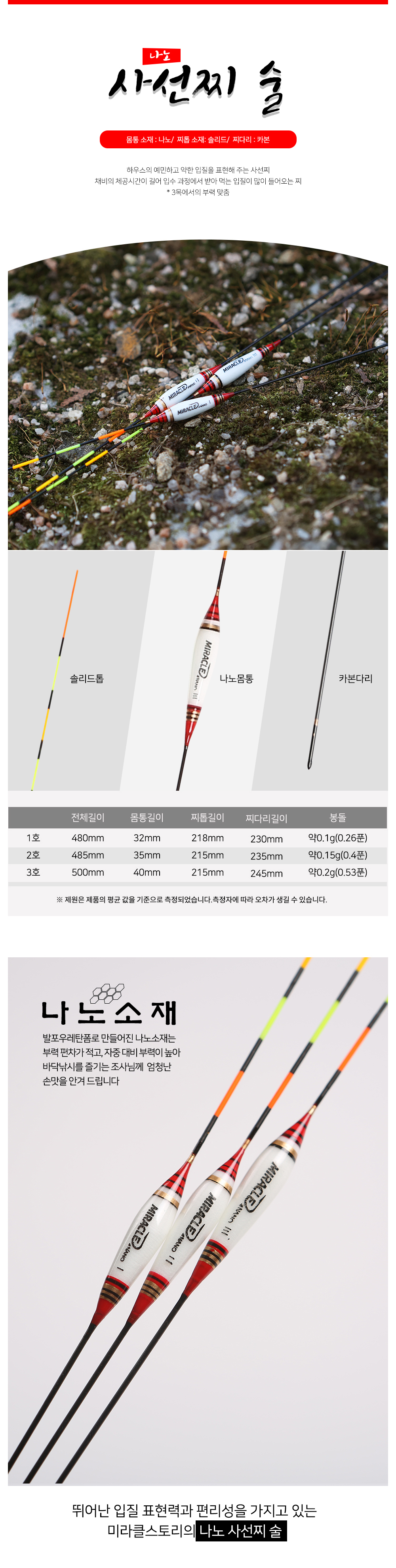 미라클스토리 술 나노사선찌