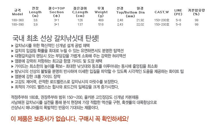 갈치 열기 우럭 선상 갈치낚시