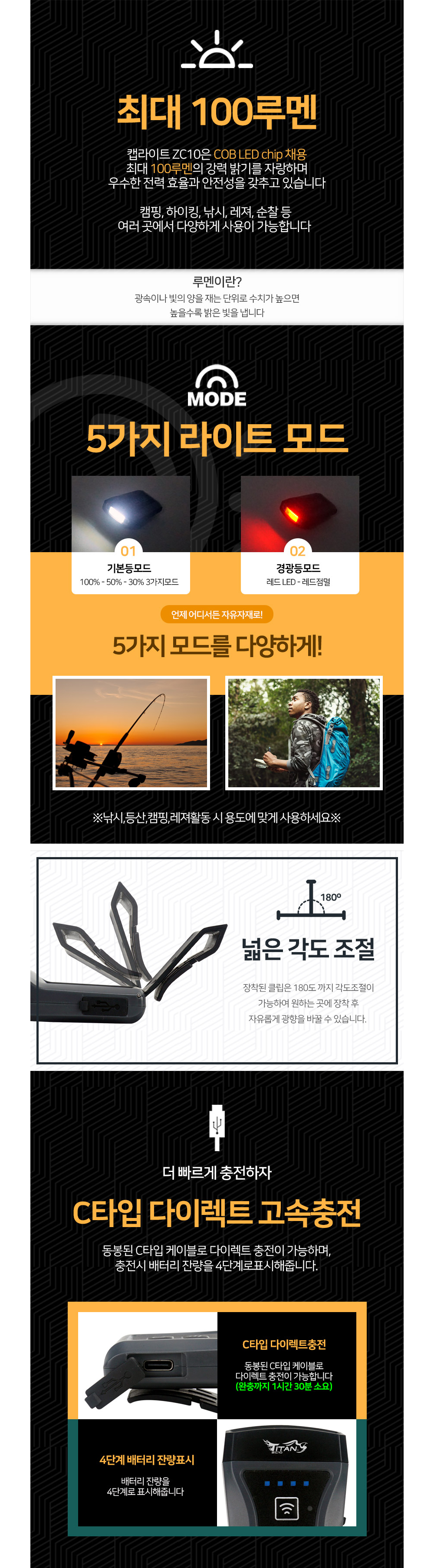 타이탄코리아 센서캡라이트 ZC10