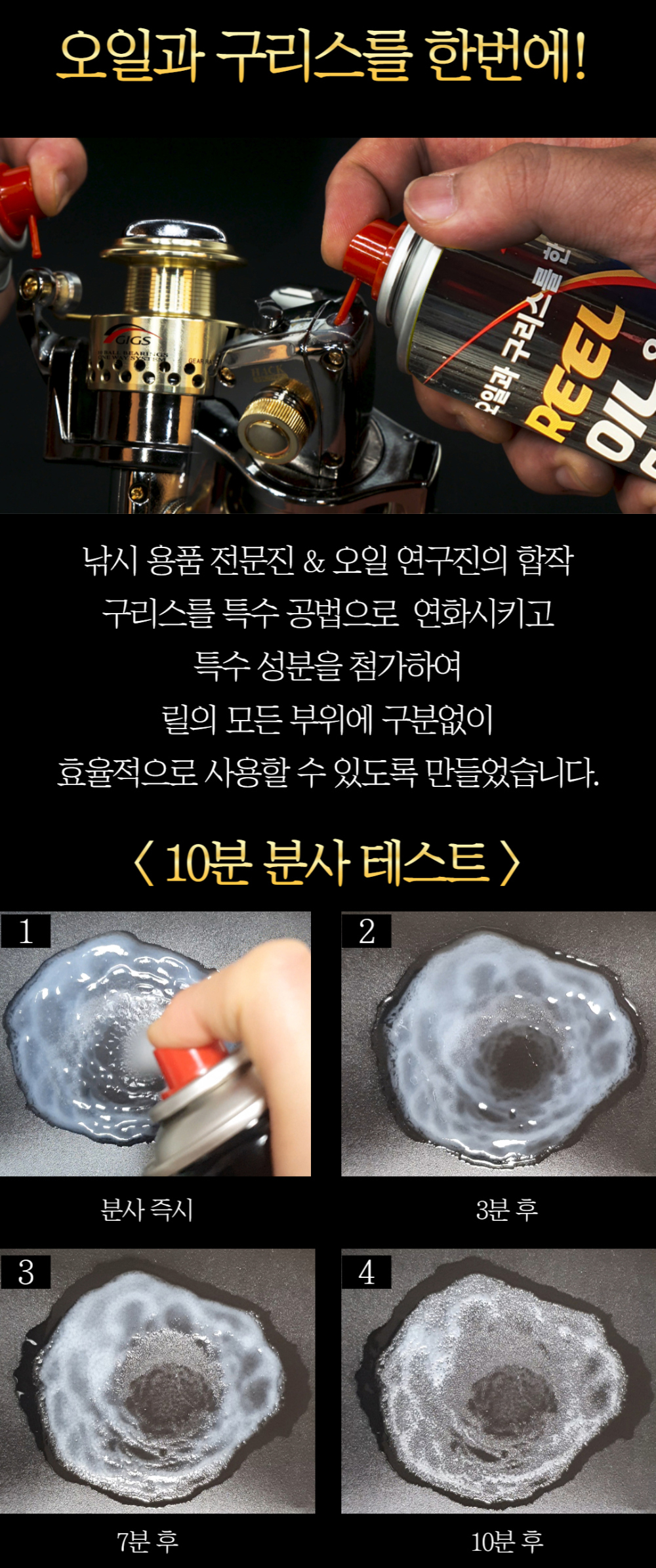 긱스 릴 오일 스프레이